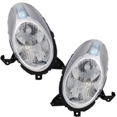NEU Scheinwerfer Set H4 LWR für Nissan Micra K12 2007-2010 mit E-Prüfzeichen