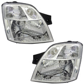 NEU Scheinwerfer Set LWR Stellmotor für Kia Picanto BA 2004-2007 H4 mit E-Prüfzeichen