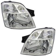 NEU Scheinwerfer Set LWR Stellmotor für Kia Picanto BA 2004-2007 H4 mit E-Prüfzeichen