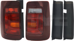 NEU Rückleuchten Heckleuchten Rücklicht Set Dunkelrot Smoke für VW Caddy 4 ab 2015 mit E-Prüfzeichen