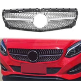 NEU Diamant Grill Kühlergrill Frontgrill Chrom für Mercedes Benz B Klasse W246 2012-2014 Vor Facelift