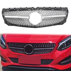 NEU Diamant Grill Kühlergrill Frontgrill Chrom für Mercedes Benz B Klasse W246 2012-2014 Vor Facelift