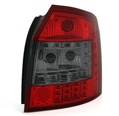 LED Rückleuchten Set in Rot Smoke für Audi A4 Avant 8E B6 Kombi Heckleuchten