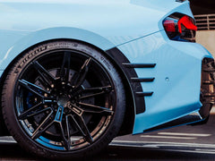 NEU Heck Lufteinlässe Lufthutze Bodykit Aero Flaps Echt Carbon Passend für M2 G87 ab 2023