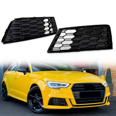 Nebelscheinwerfer Gitter Lüftungsgitter Grill für Audi A4 B9 Seriens. OHNE ACC 15-19