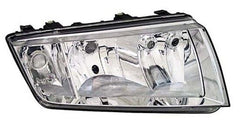NEU Halogen Scheinwerfer Chrom für Skoda Fabia 1 6Y 1999-2008 H3 H7 E-Prüfzeichen