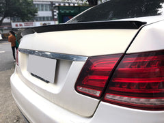 Heckspoiler Spoiler Schwarz Spoilerlippe für Mercedes E-Klasse W212 E250 E500 2009-2016