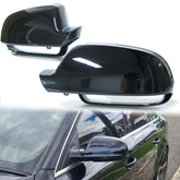 Spiegelkappen Außenspiegel Schwarz Glanz für Audi A3 Sportback 8P RS3 A5 8T 8F S5 Coupé Cabrio Sportback A4 B8 S4 RS4