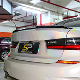 Schwarz Spoiler Heckspoiler Lippe Heckflügel Passend für 3er G20 Limo 2019-2022 sp131