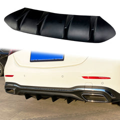 Heck Diffusor Heckansatz Schwarz für Mercedes C W206 S206 AMG-Line ab 2021