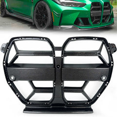 Carbon Look Kühlergrill Grill Frontgrill CS Stil für BMW M3 G80 M4 G82 G83 2020+