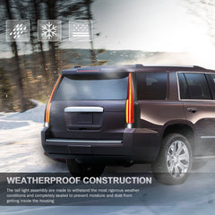 LED Rückleuchten Rücklicht Heckleuchten für GMC Yukon XL(Cadillac Escalade Stil) 2015-2020