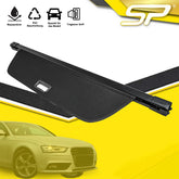 Für Audi A4 Avant B8 08-15 Schwarz Laderaumabdeckung Abdeckrollo Kofferraum Rollo