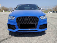 Kühlergrill Wabengrill Grill Schwarz für Audi Q3 8U S Line 2011-2014 vor MOPF fg243