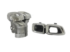 NEU Auspuff Blenden Endrohre für Mercedes GLE ML GL 63 AMG et252