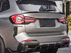 NEU 100% Carbon Fiber Diffusor Heckdiffusor Passend für ix3 G08 Sport Paket 2021-2023