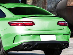Schwarz Lackiert Spoiler Lippe Heckspoiler für Mercedes Benz E Klasse C238 Coupe 2016-2021 sp123