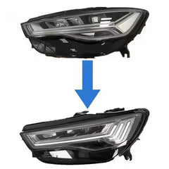 Für Audi A6 C7 16-18 LED Scheinwerfer Frontscheinwerfer Direct Plug-in