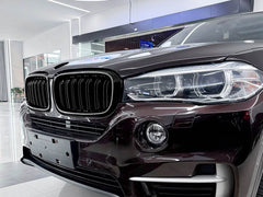 Schwarz LED Kühlergrill Grill Frontgrill für BMW X5 F15 X6 F16 14-18