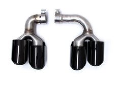 Sport Auspuff Auspuffblenden Endrohre für Porsche Cayenne PO536 9YA E-Hybrid S E-Hybrid 2017-2024 et142