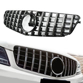 Grill Kühlergrill Frontgrill GT Optik Chrom für Mercedes W204 S204 2007-2014