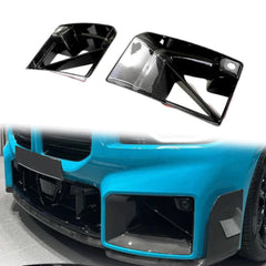 NEU Lüftungsgitter Front Stoßstange Lufteinlässe Gitter 100% Carbon Passend für M2 G87 2022-2024