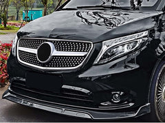 Chrom Kühlergrill Grill Diamantgrill für Mercedes Benz Vito W447 2014-02/2019 Vor Facelift