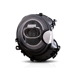 NEU LED Scheinwerfer DRL Schwarz Passend für mini Cooper 2007-2013 R55 R56 R57 R58 R59