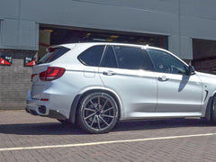 Diffusor Heckdiffusor Heckschürze Schwarz für BMW X5 F15 mit M-Sport Paket 2013-2018 di89