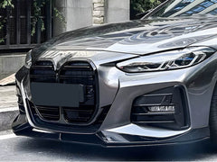 Schwarz Doppelsteg Kühlergrill Grill Frontgrill für BMW 4er G22 G23 mit ACC ab 2020