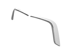 Diffusor Leiste Stoßstangenleiste für VW Tiguan 3 Edelstahl 2 tlg Heckstoßstange