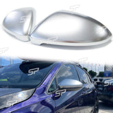 Spiegelkappen Außenspiegelkappen Alu Matt Chrom für VW GOLF 7 7.5 GTI GTD TSI R Variant