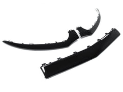 Schwarz Front Stoßstange Frontspoiler Frontlippe für Mercedes Benz CLS W218 2014-2018 di109