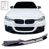 NEU Front Stoßstange Frontspoiler Spoilerlippe Schwarz Passend für 3er F30 F31 Sport Paket 2011-2019