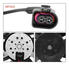 Lüfter Motorkühlung Kühlerlüfter 2-polig für VW Transporter T5 Multivan V 7E 7H