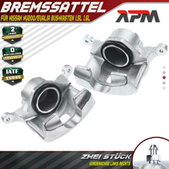 2x Bremssattel Vorne L+R 60mm 26mm für Nissan NV200/Evalia Bus+Kasten 1.5L 1.6L