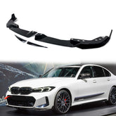 Frontspoiler Spoilerlippe Schwarz Passend für 3er G20 LCI Sport Paket 2023+