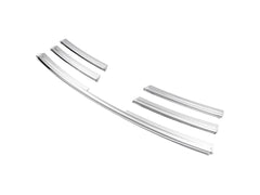 Für Renault Trafic 3 Kühlergrill Leisten 2015-2019 5 tlg Edelstahl Grillleisten