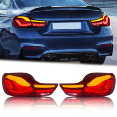 NEU LED Rückleuchten Mit E Mark Heckleuchten Passend für 4er F32 F33 F36 F82 F83 M4 GTS 2014-2020