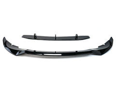 Schwarz Frontspoiler Spoiler Lippe Stoßstange für BMW X5 G05 Mit M Paket 19-23