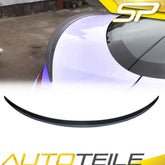 Schwarz Lackiert Spoiler Lippe Heckspoiler für Mercedes Benz E Klasse C238 Coupe 2016 2017 2018 2019 2020 2021 sp123