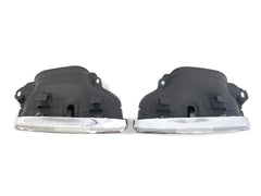 NEU Sport Look Chrom Auspuffblenden Auspuff Endrohr für Mercedes Benz E63 S63 S65 AMG Stoßstange et267