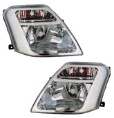 NEU Scheinwerfer Set für Citroen C2 JM 2003-2009 H4 mit E-Prüfzeichen