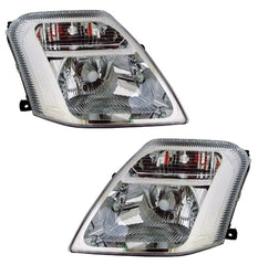 NEU Scheinwerfer Set für Citroen C2 JM 2003-2009 H4 mit E-Prüfzeichen