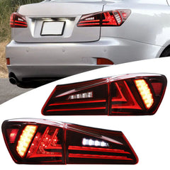 NEU LED Rückleuchten Rücklicht für Lexus IS250 IS350 ISF 2006-2013 Limousine 4-Türer