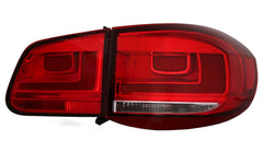NEU LED Rückleuchten Facelift Optik Rot Cherry für VW Tiguan 5N 2007-2011 mit E-Prüfzeichen