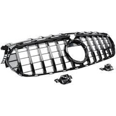 NEU GT Grill Kühlergrill Schwarz für Mercedes B-Klasse W247 2019-2023