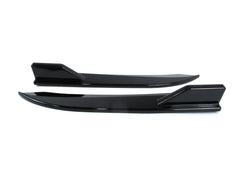 Heck Splitter Spoiler Ecken Ansätze Schwarz Passend für 3er F30 F31 Sport Paket 2013-2019