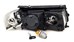 NEU Scheinwerfer mit Blinker Chrom für VW Passat 3B 1996-2000 mit E-Prüfzeichen