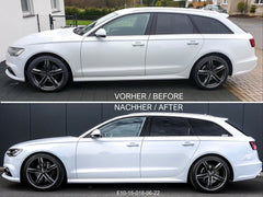 NEU Federn Pro-Kit Tieferlegungsfedern für AUDI A6 4G C7 Avant TDI TFSI 2011-2019
